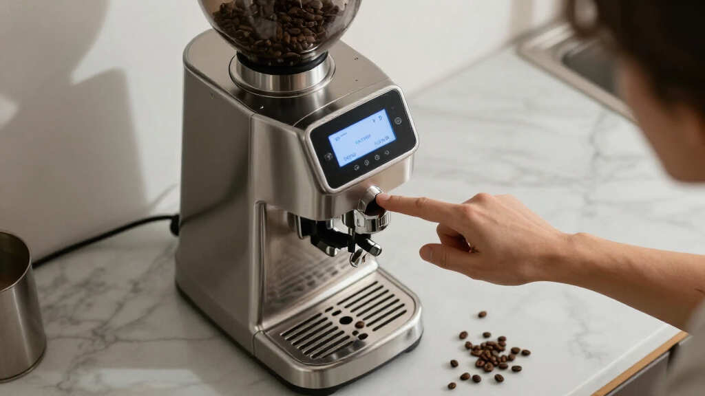 best commercial style espresso grinder with digital dosing