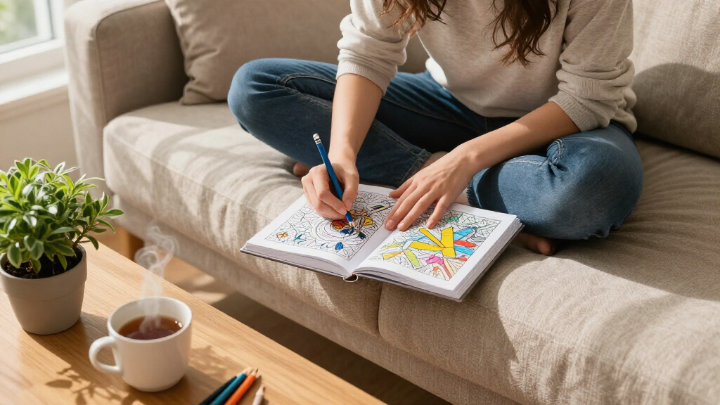 mindfulcoloring books for stress relief
