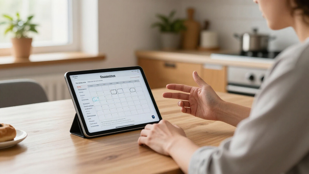 best tablets for shared custody calendars and notes