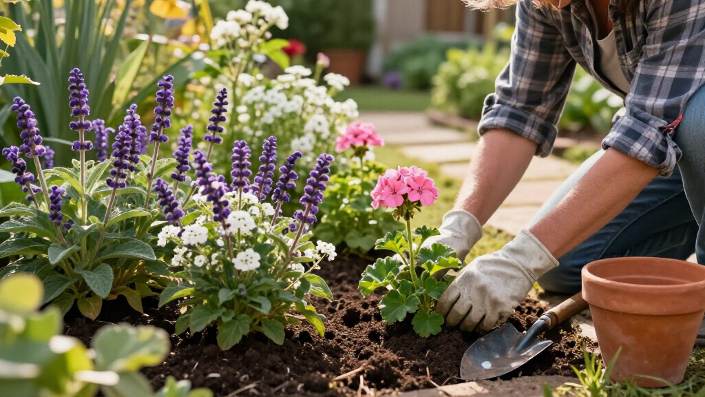 best garden border plants