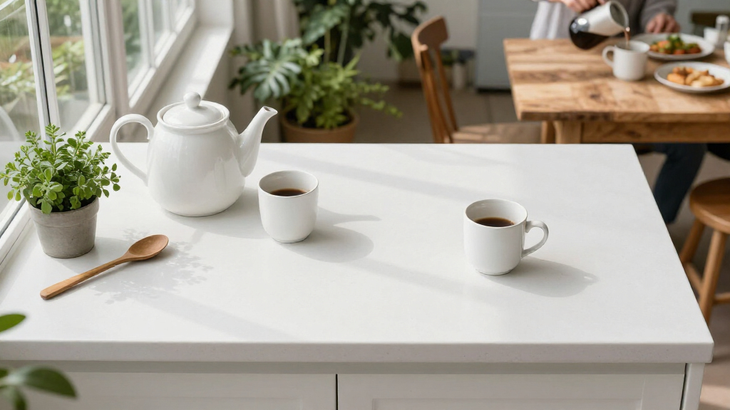 best all-white kitchen decor