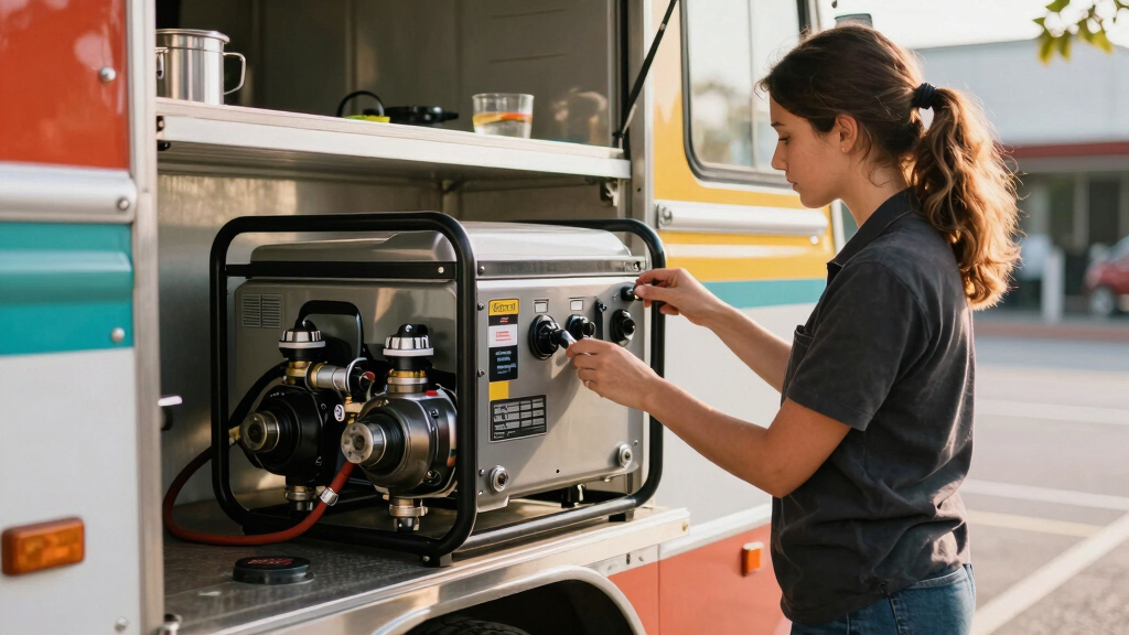 best dual fuel generators for food trucks