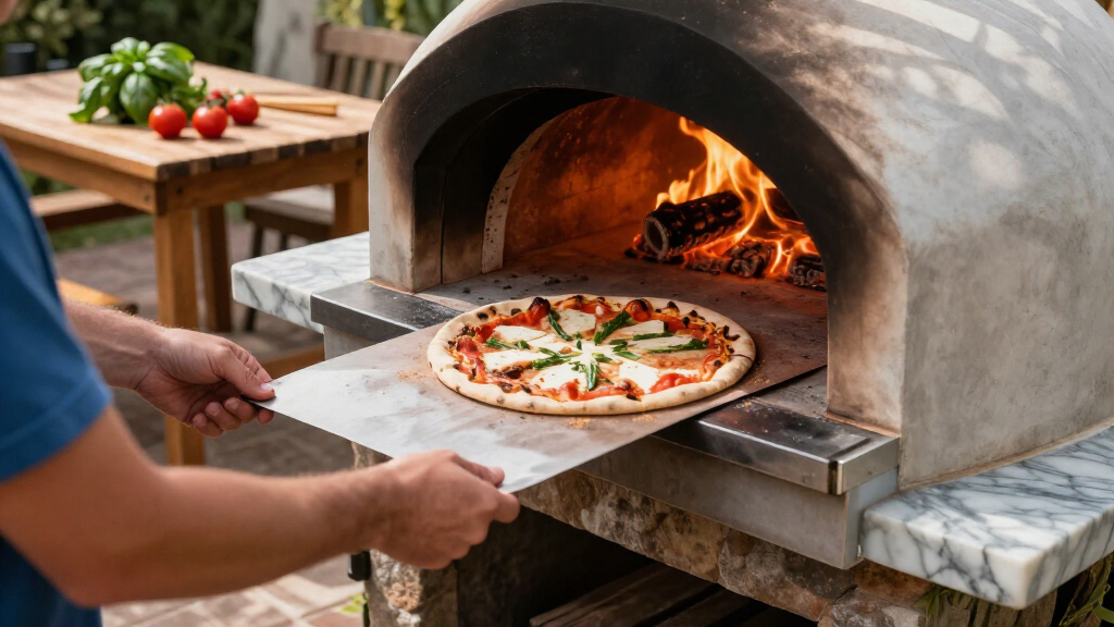 high power outdoor pizza oven