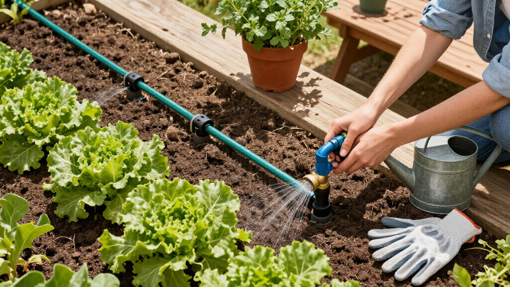 water-saving drip irrigation systems