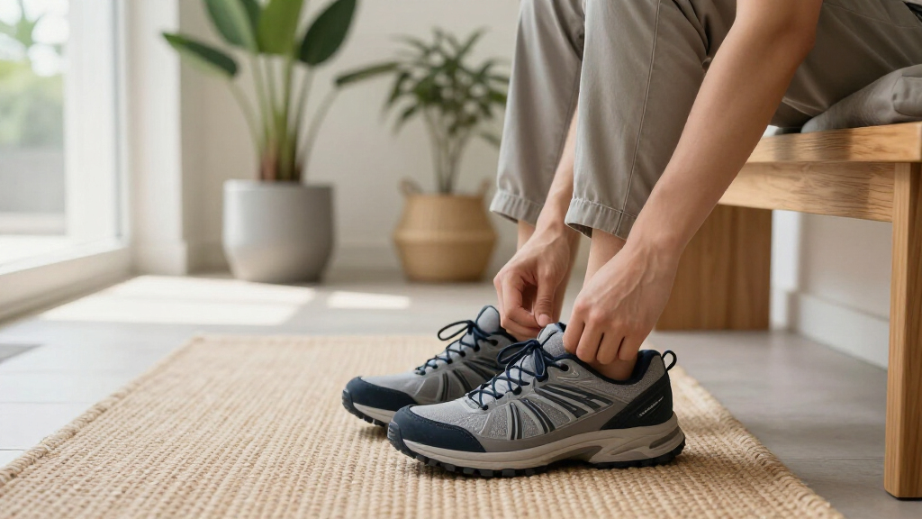 walking shoes