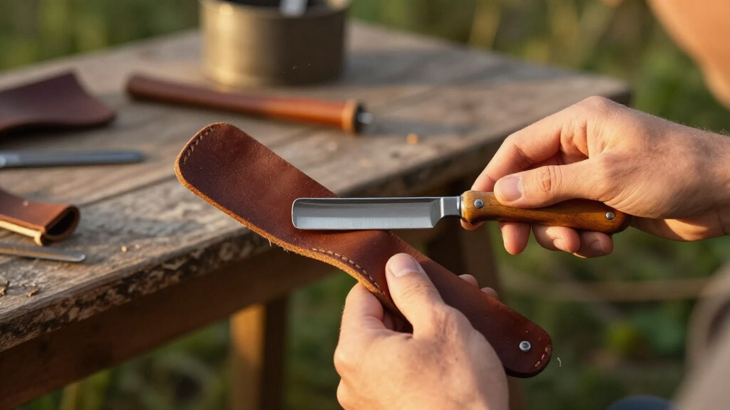 sharpening strops leather