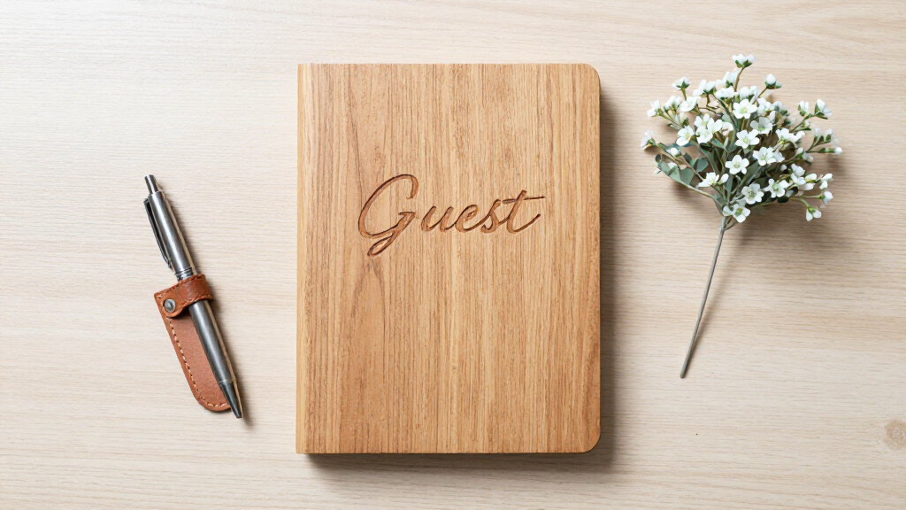 naming day guest book personalized
