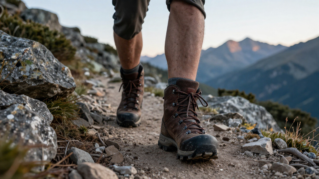 premium hiking boots for rugged trails