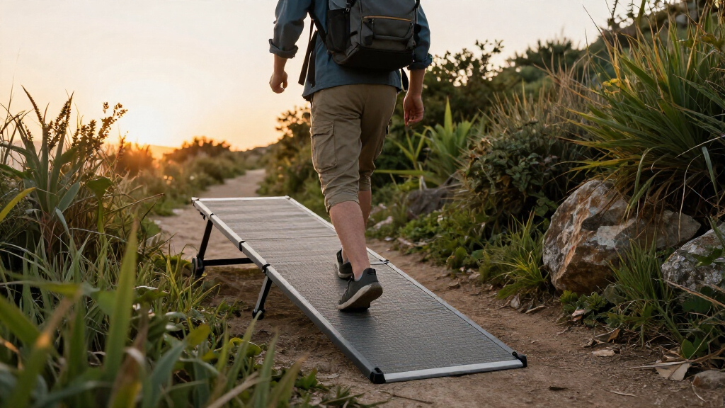 portable wheelchair ramp for travel
