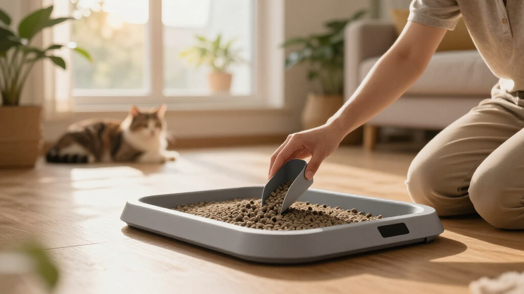 best smart litter mat and odor system