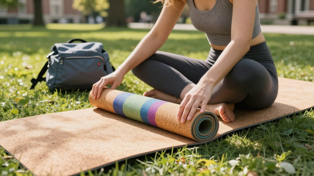 portable yoga mats for students