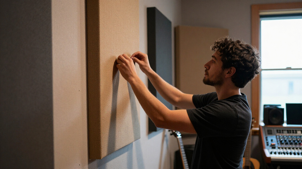 acoustic panel bundles for first reflection points