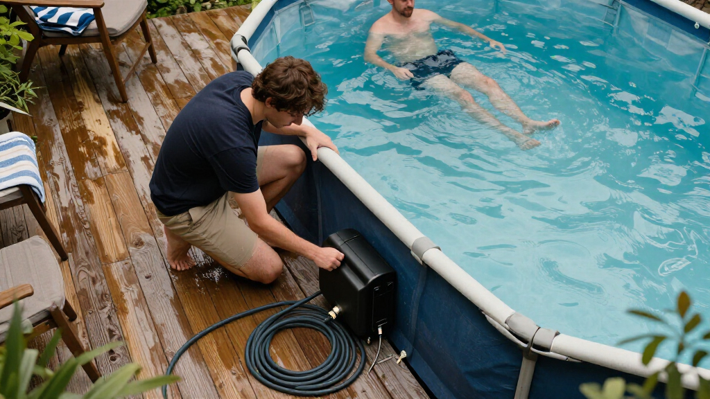 above ground pool heaters