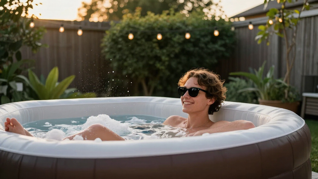 spa hot tub inflatable