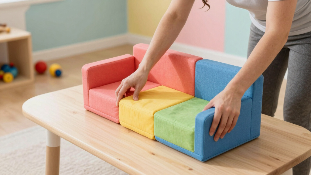 best foam play couch for toddlers