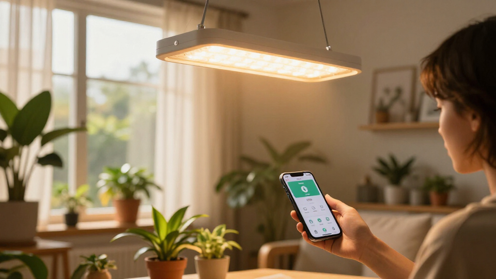best smart led grow light with app control