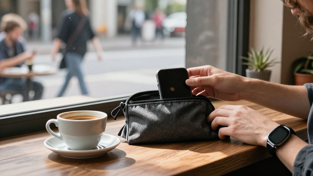 signal blocking phone pouches