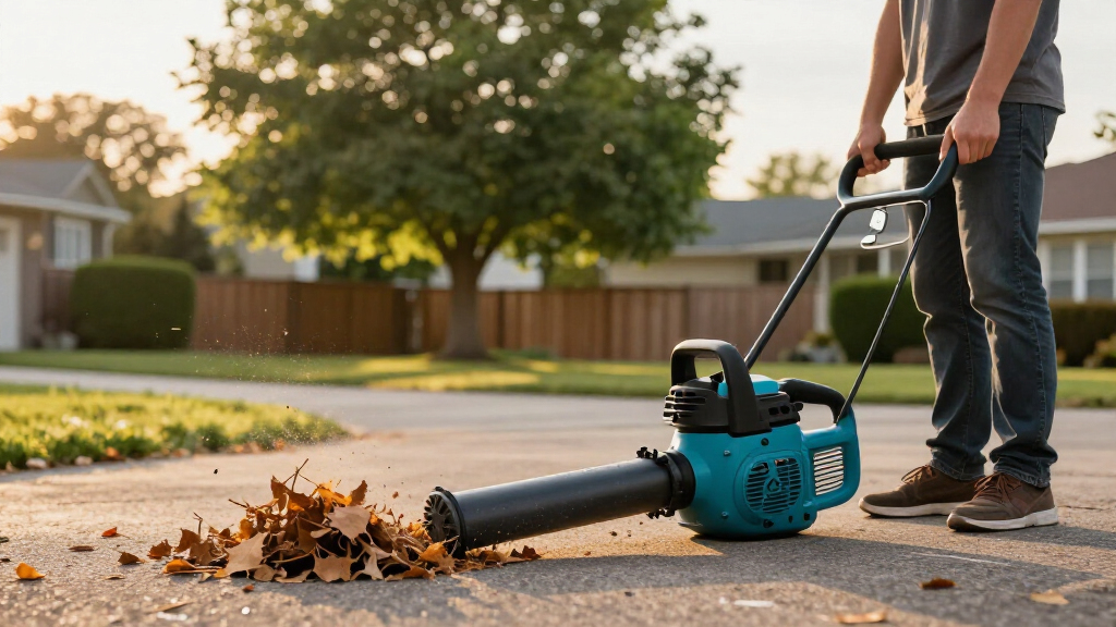 electric yard leaf blowers