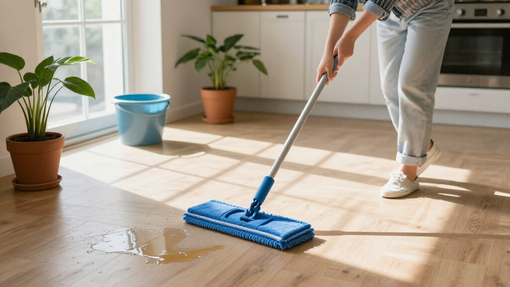 microfiber floor cleaning mops