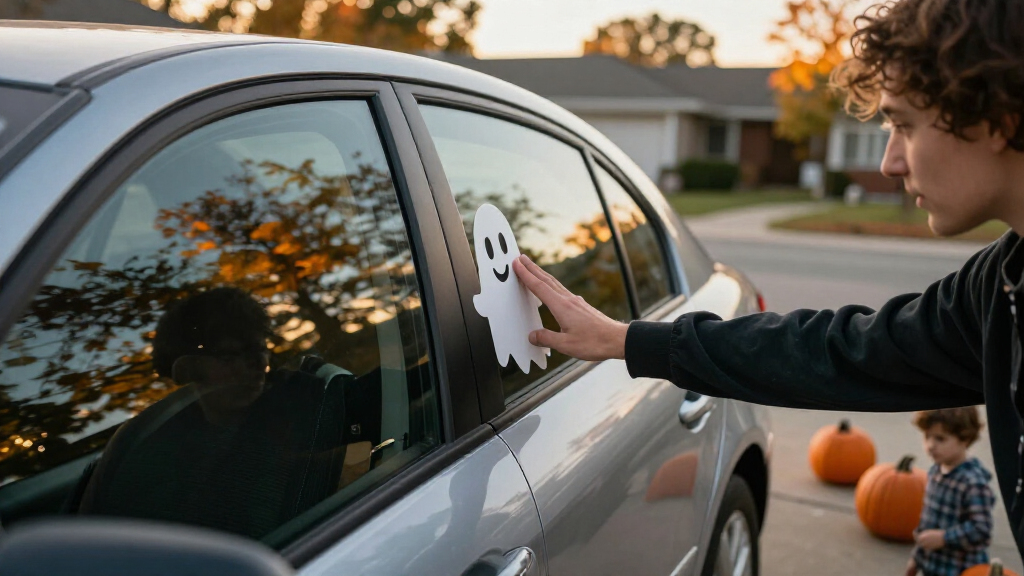 car window Halloween decals