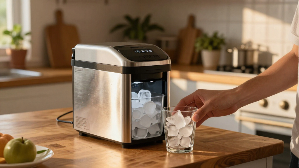 commercial ice maker for home