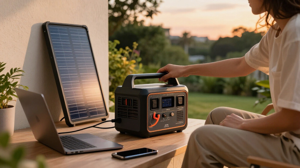 solar generator kit for remote work backup