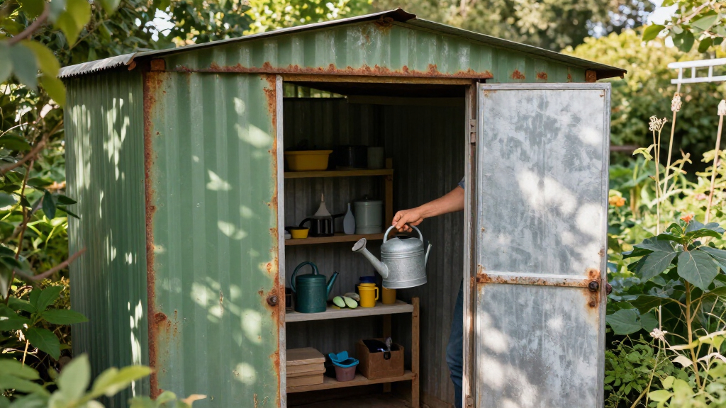 best metal shed for garden equipment