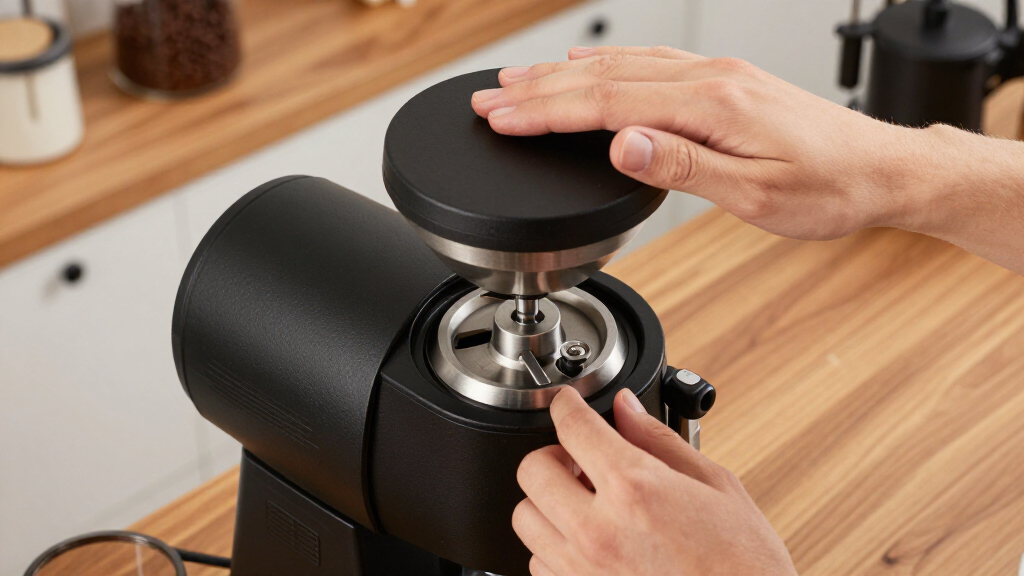 best 83mm burr grinder with low retention design