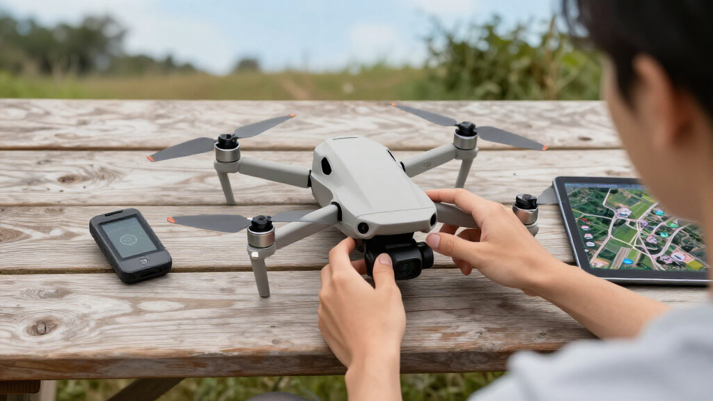 drone with 1 inch sensor for aerial mapping