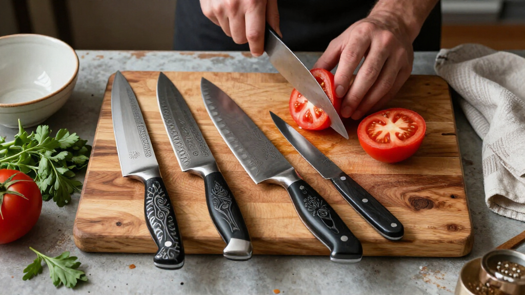 damascus knives for kitchen