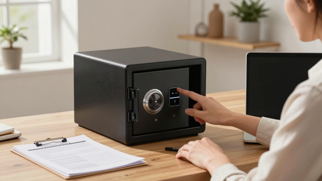 best biometric safe for estate planning files