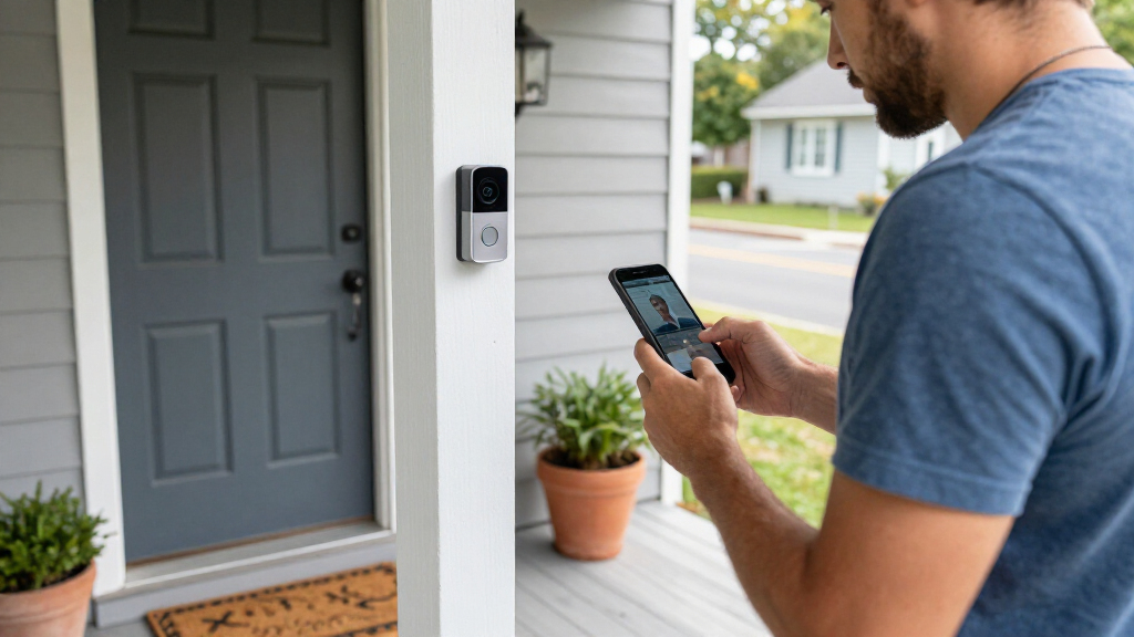 video doorbell with pre roll recording