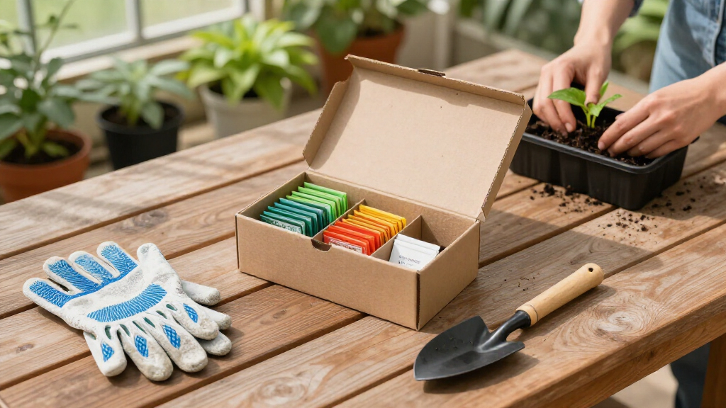 best seed organizer box for vegetable gardeners