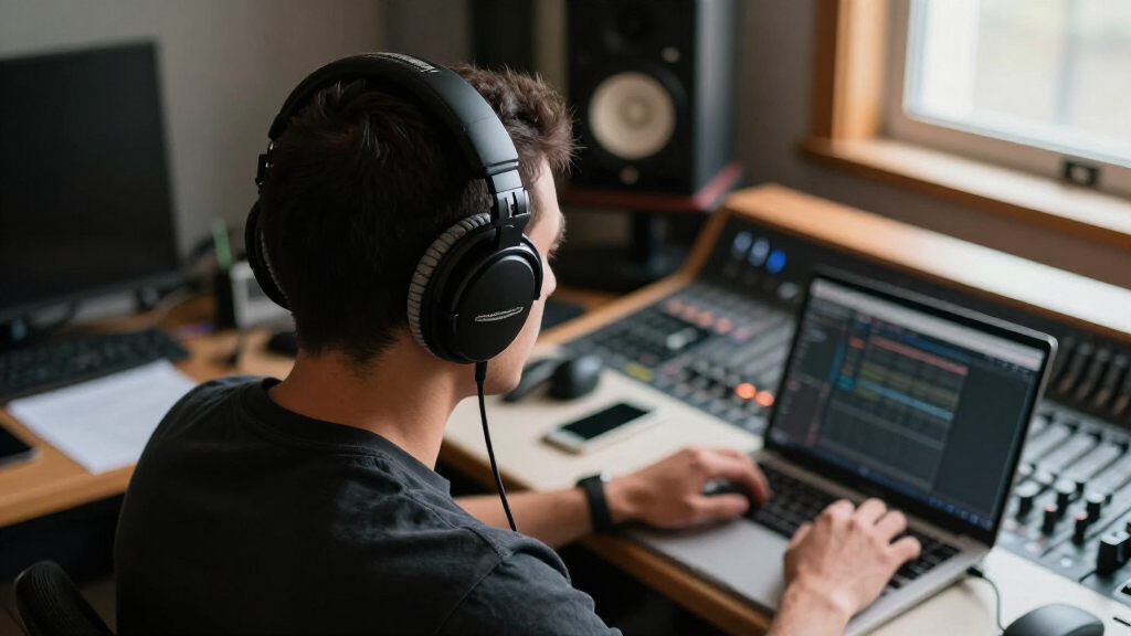 audio editing headphones for creators