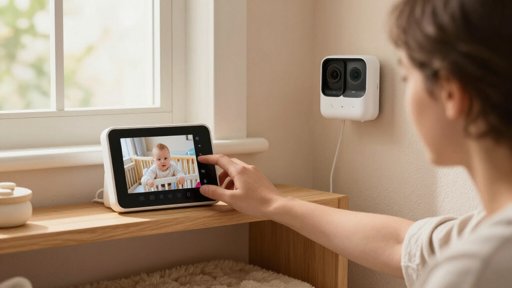 video baby monitors with dual cameras