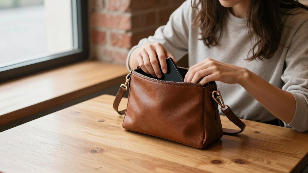 women's leather crossbody bags