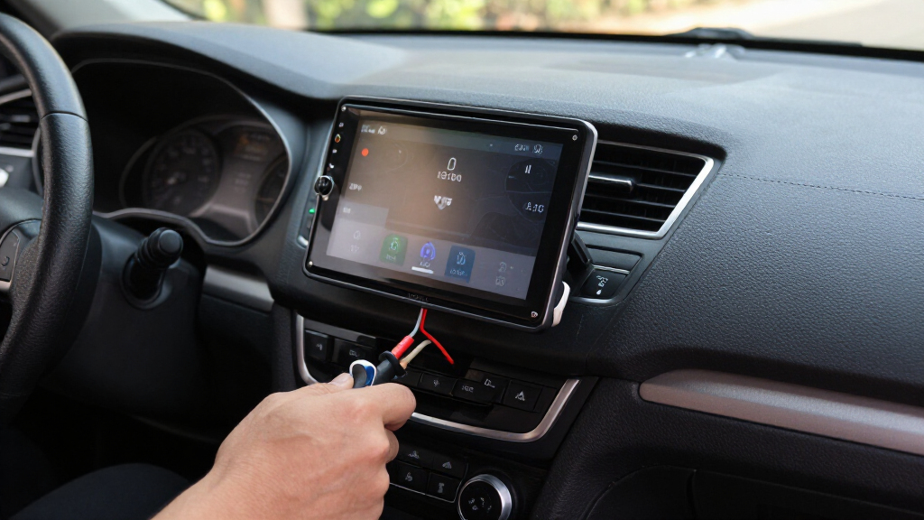 single din wireless carplay stereo