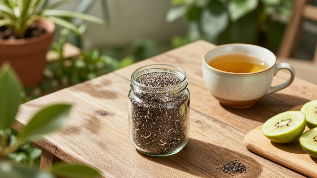 sprouted chia seeds