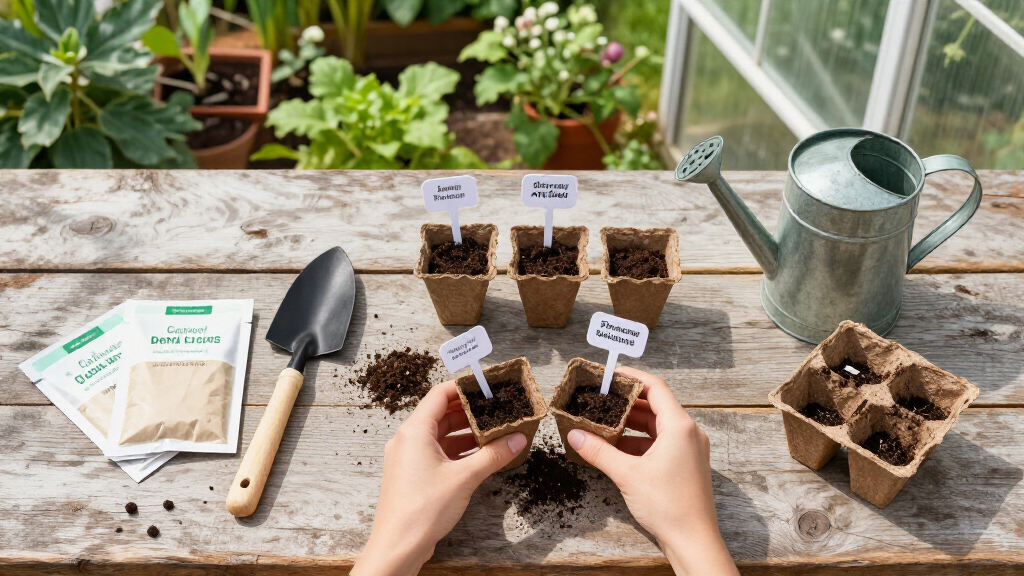 garden and greenhouse seed kits