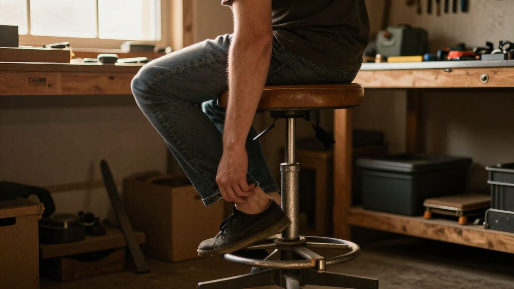 best workbench stool adjustable industrial