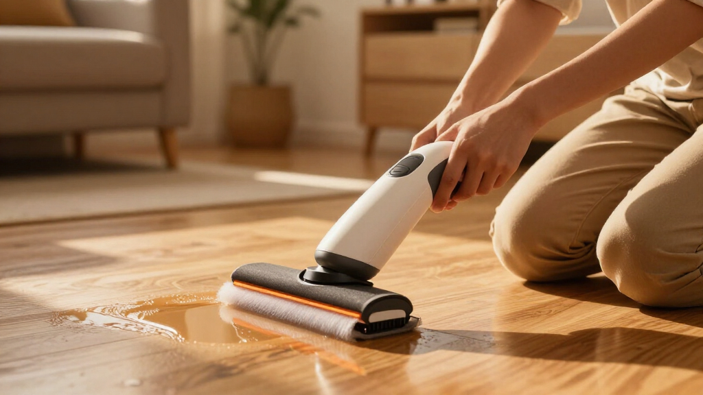 spot cleaner with heated cleaning