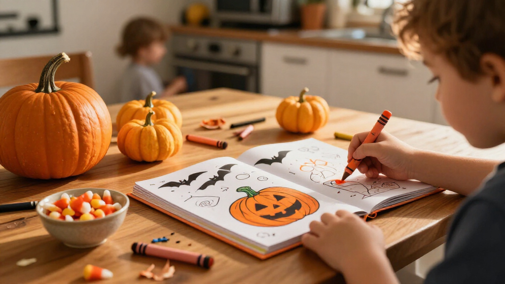 halloween activity books for kids