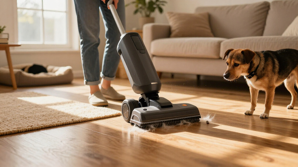 best hard-floor cleaner machine for pet hair