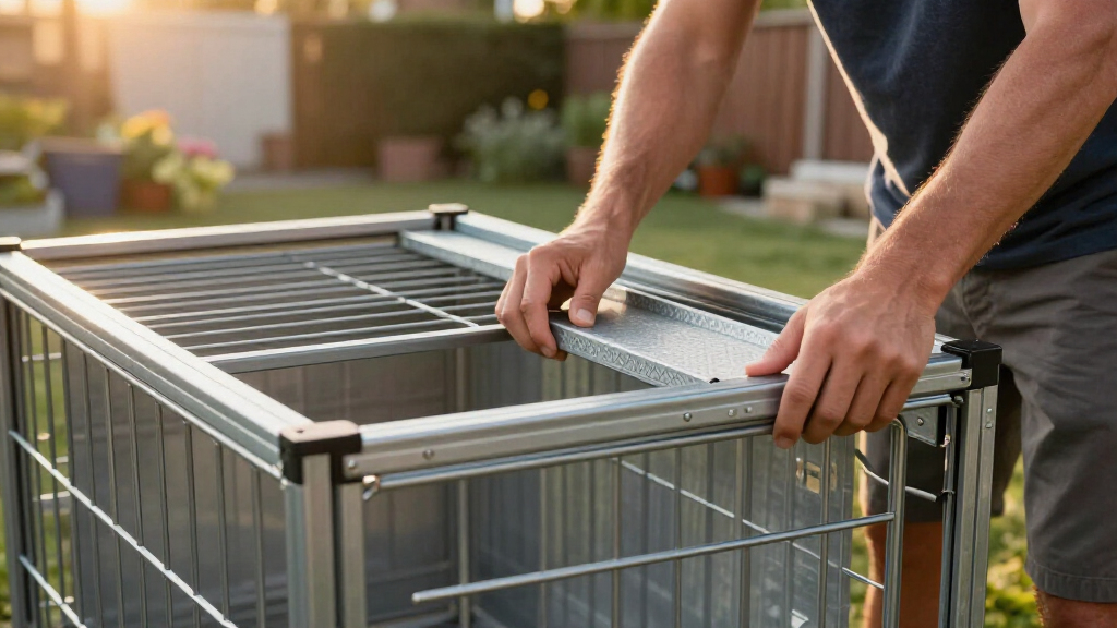 heavyduty dog crates with divider panels