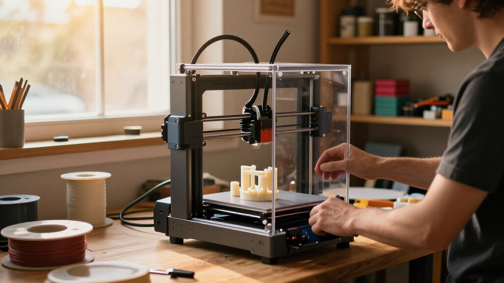 3d printers with enclosure large