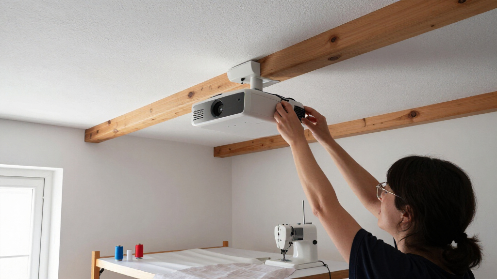 best ceiling mount for sewing projector