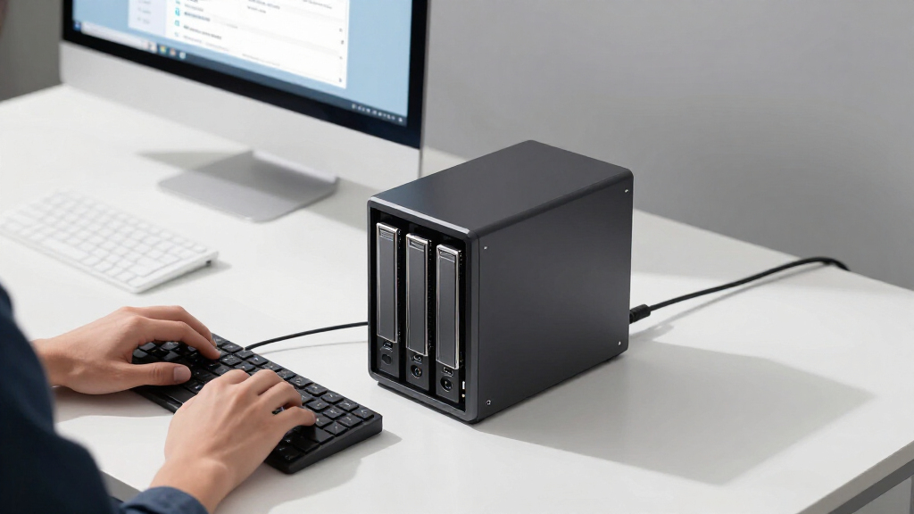 network attached storage nas for backing up evidence files