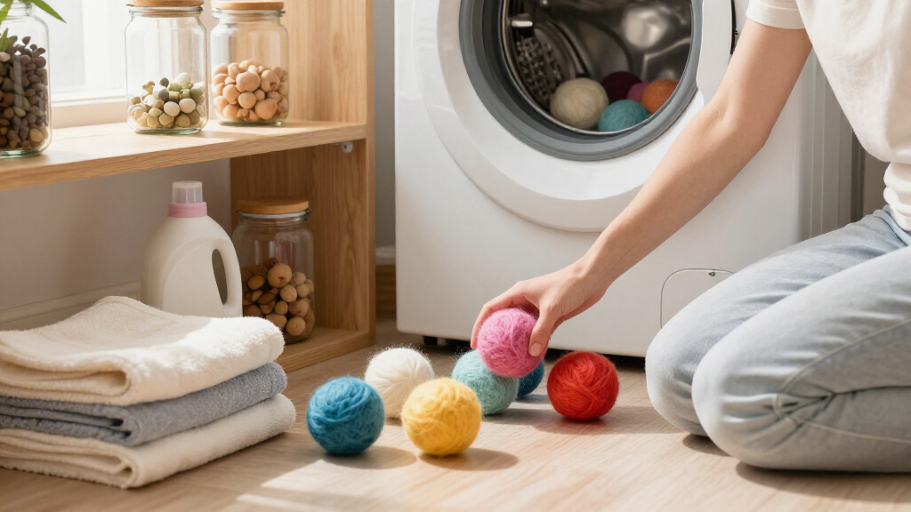 wool dryer balls organic