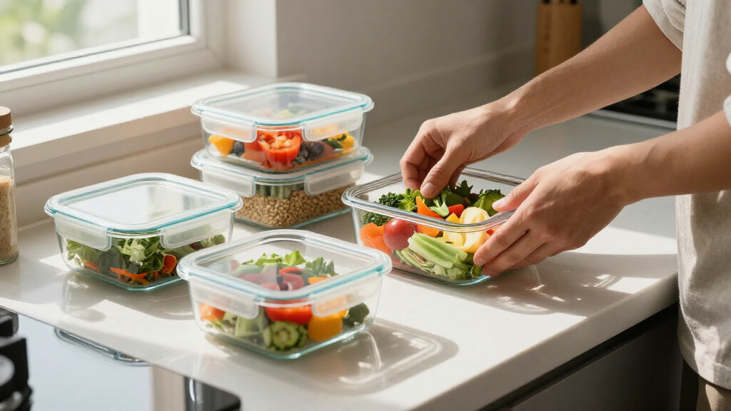 meal prep containers glass
