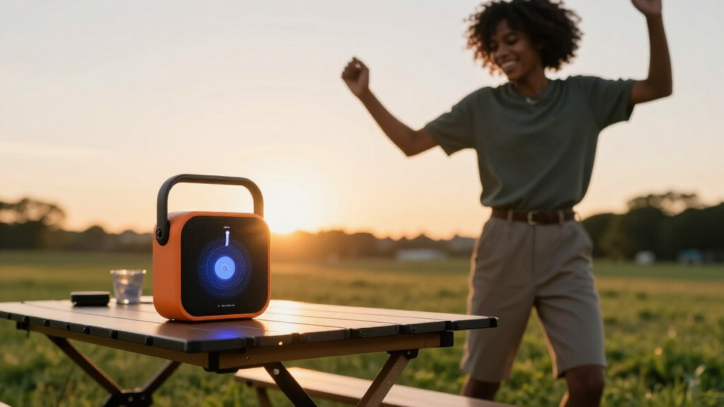outdoor smart tailgating speakers
